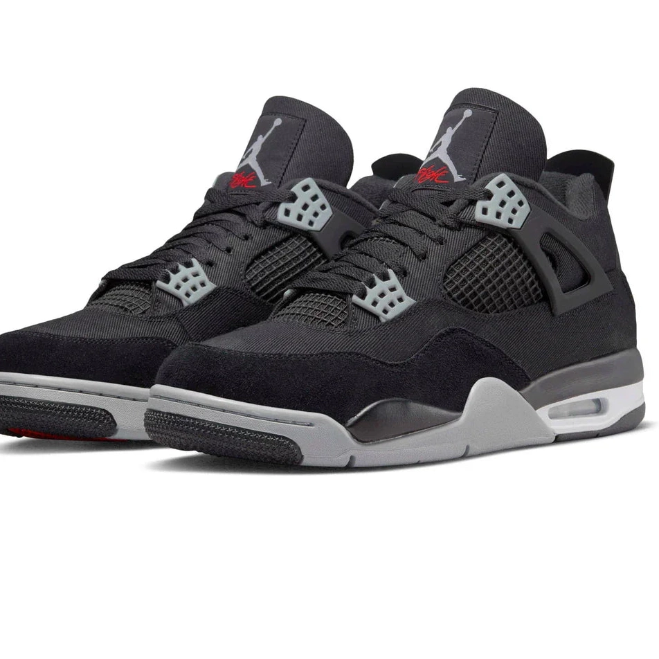 Retro Black Canvas SE 4 Jordan Air 0730